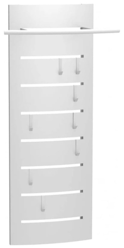 Wieszak średni metalowy Home 2 szary