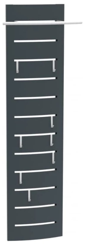 Wieszak dugi metalowy Home 3 grafit