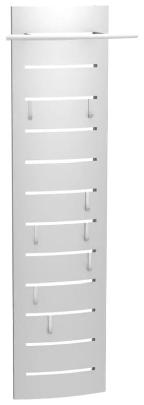 Wieszak dugi metalowy Home 3 szary