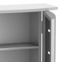 Toaletka szafka metalowa Home szara zoom