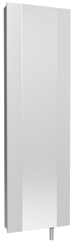 Szafa obrotowa garderoba metalowa z lustrem Home szara