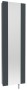 Szafa obrotowa garderoba metalowa z lustrem Home 2 grafit front