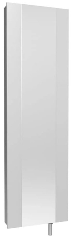 Szafa obrotowa garderoba metalowa z lustrem Home 2 szara front