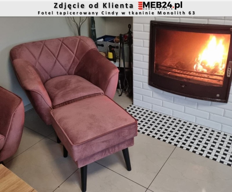 Fotel tapicerowany Cindy - zdjęcie od klienta
