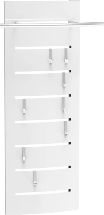 Wieszak średni metalowy Home Flash 2 biały