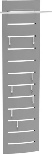 Wieszak długi metalowy Home Flash 3 szary