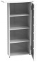 Toaletka szafka metalowa Home Flash biała