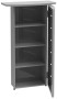 Toaletka szafka metalowa Home Flash szara