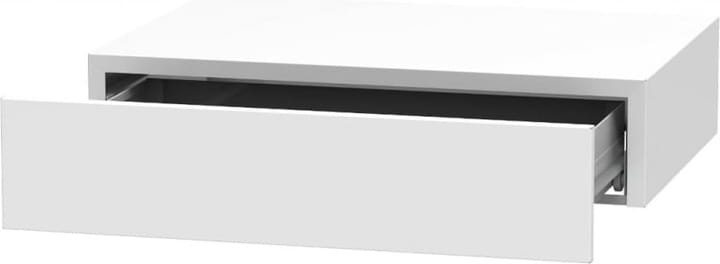 Półka wisząca metalowa Home Flash z szufladą biała