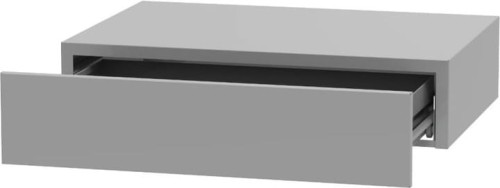 Półka wisząca metalowa Home Flash z szufladą