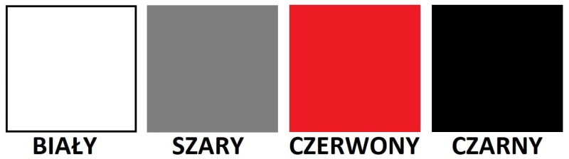 Szafka metalowa na klucze Home Flash pozioma kolorystyka