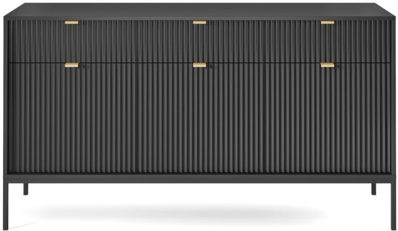 Komoda Nova czarna 154cm