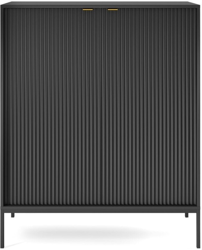 Komoda Nova 104cm czarna