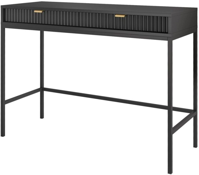 Toaletka Nova z szufladami czarna