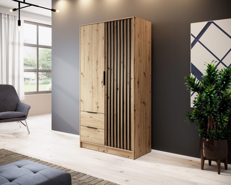 Szafa Nelly 105 cm dąb artisan