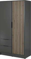 Szafa Nelly 105 cm grafit bez lustra