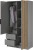Szafa Nelly 105 cm szary z lustrem