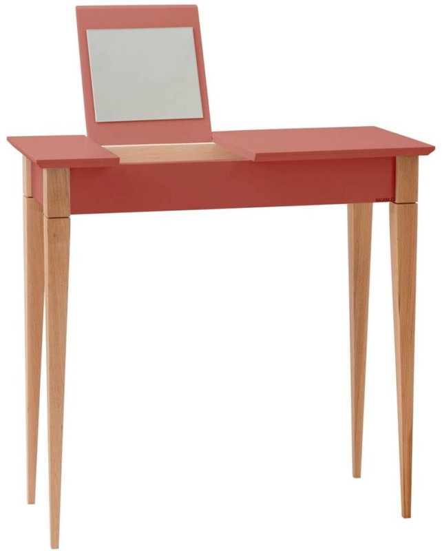 Toaletka MIMO z Lusterkiem 65x35cm Ciemny Koralowy