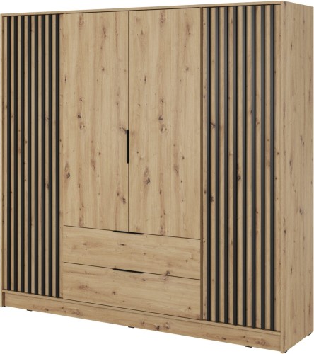 Szafa Nelly 206 cm dąb artisan bez lustra