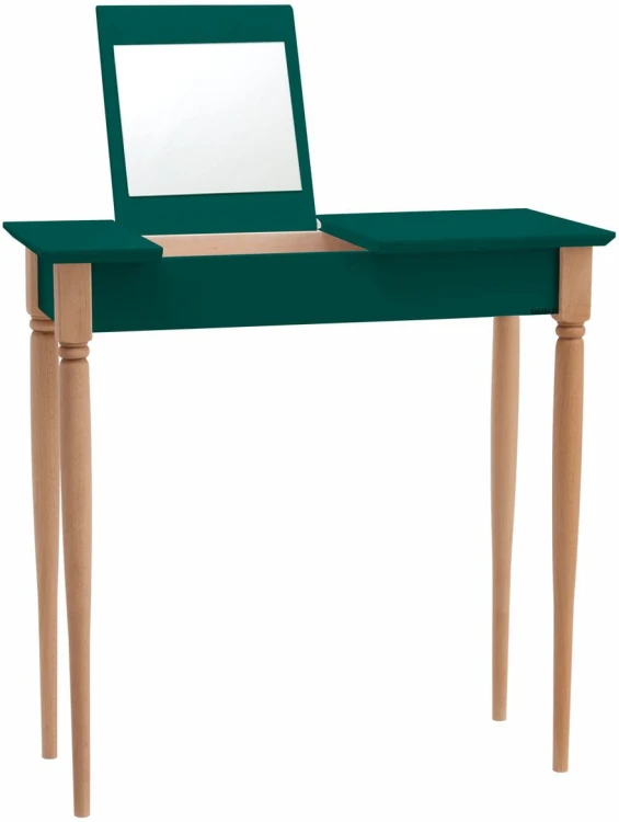 Toaletka MAMO 65 cm  z Lusterkiem 65x35cm Zielony Butelkowy