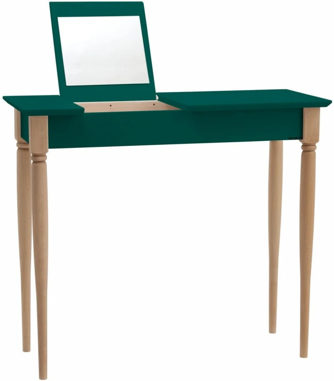 Toaletka MAMO z Lusterkiem 85x35cm Zielony Butelkowy