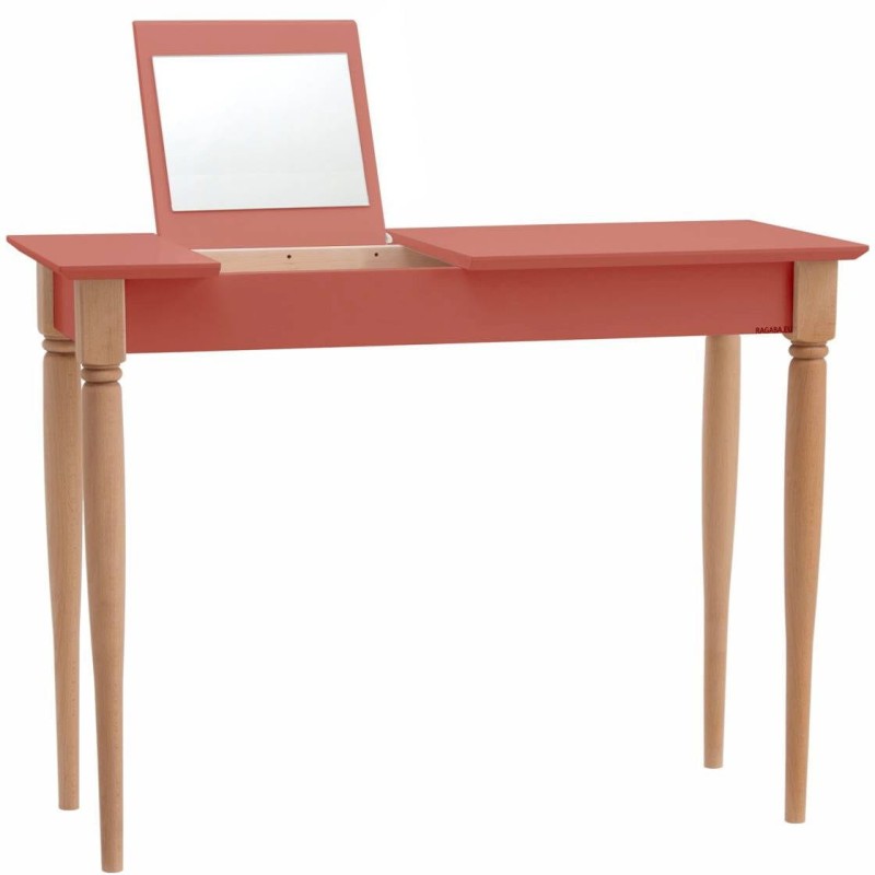 Toaletka MAMO z Lusterkiem 105x35cm Ciemny Koralowy