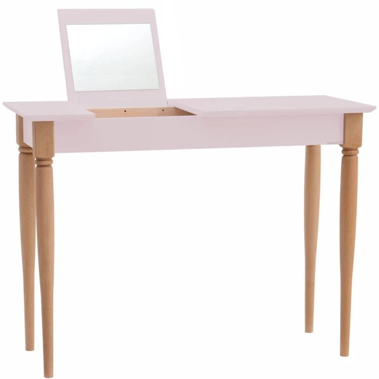 Toaletka MAMO z Lusterkiem 105x35cm Różowa