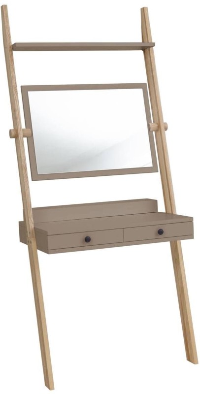 Toaletka drabinowa LENO 79x183cm z lustrem Jesion Bobrza Glina