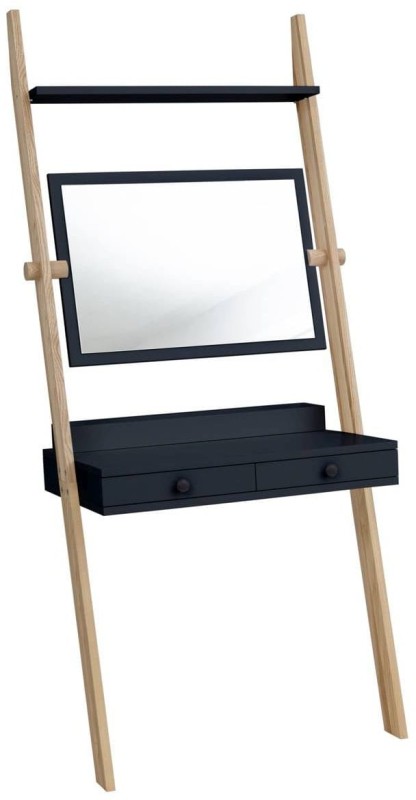 Toaletka drabinowa LENO 79x183cm z lustrem Jesion Grafitowa