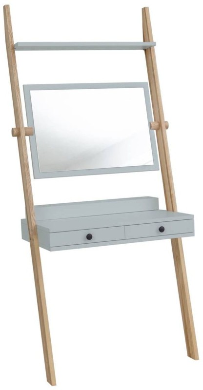 Toaletka drabinowa LENO 79x183cm z lustrem Jesion Jasnoszara