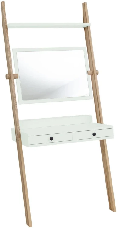Toaletka drabinowa LENO 79x183cm z lustrem Jesion Ulotny Mietowy