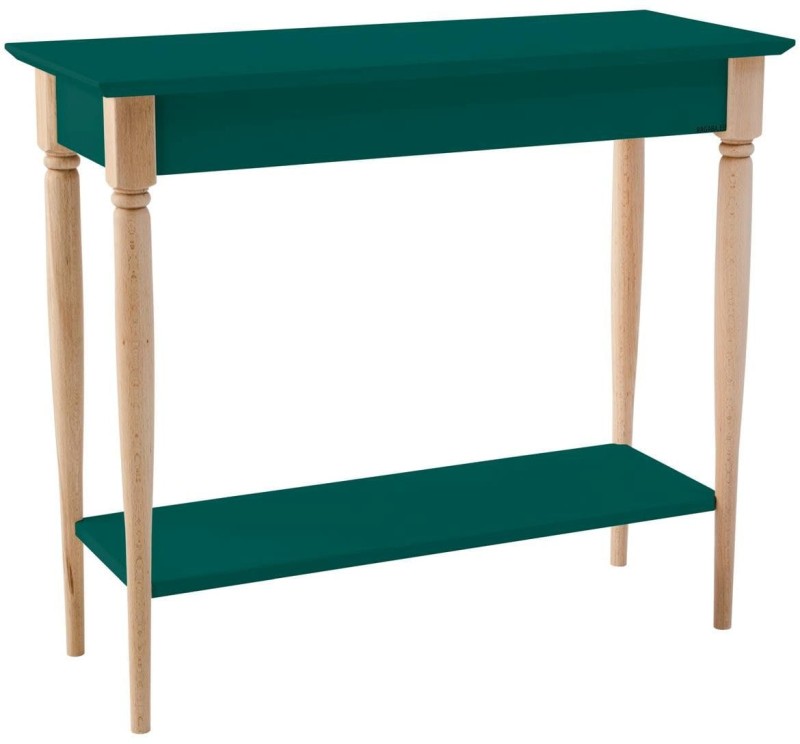 Konsola MAMO z Półką 85x35cm Zielony Butelkowy
