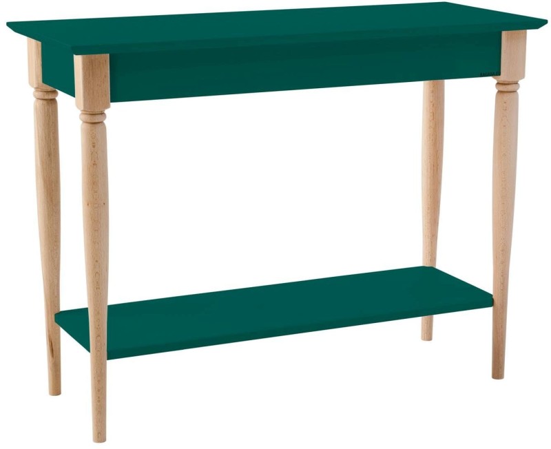 Konsola MAMO z półką 105x35cm Zielony Butelkowy