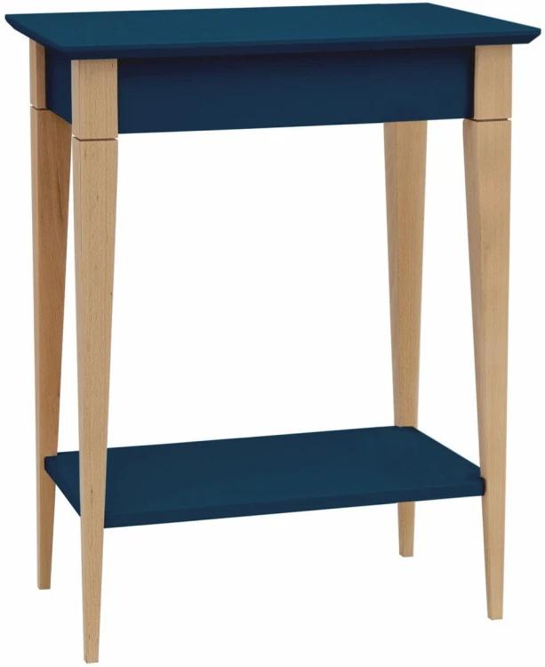 Konsola MIMO z Półką 65x35cm Petrol Blue