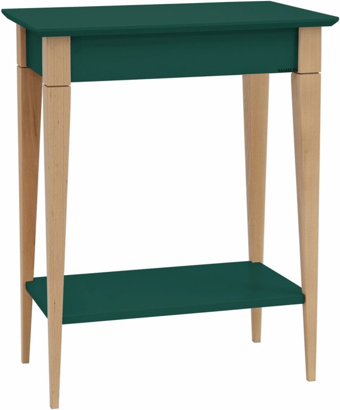 Konsola MIMO z Półką 65x35cm Zielony Butelkowy