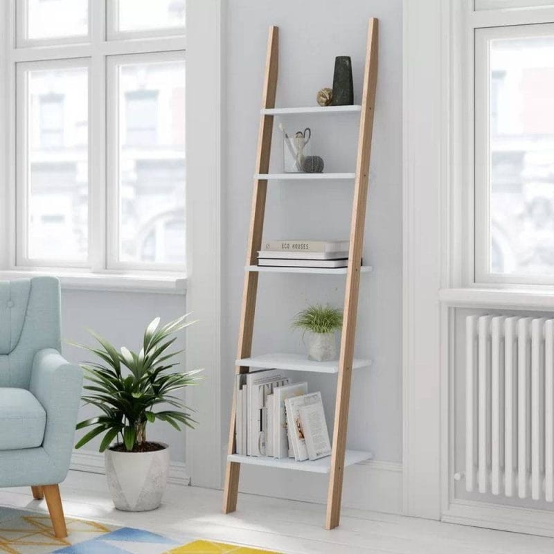 Regal Drabinka ASHME 45x35x180cm