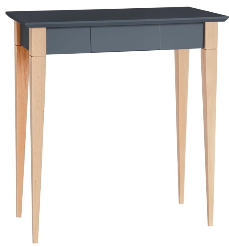 Biurko MIMO 65x40cm z szufladą Grafitowy