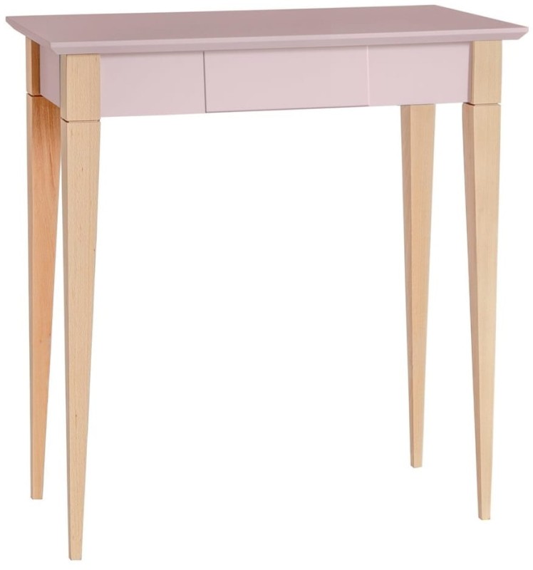 Biurko MIMO 65x40cm z szufladą Rozowy