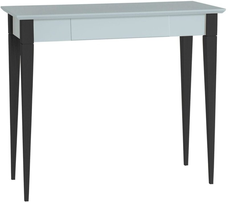 Biurko MIMO z szufladą Jasnoszare Nogi Czarne