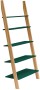 Regal Drabinka ASHME 85x35x180cm Zielony Butelkowy