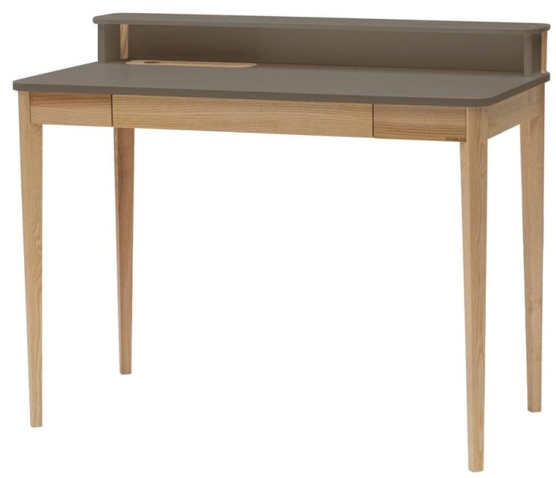 Biurko ASHME Jesionowe 110x56x75cm z szufladą Bobrza Glina