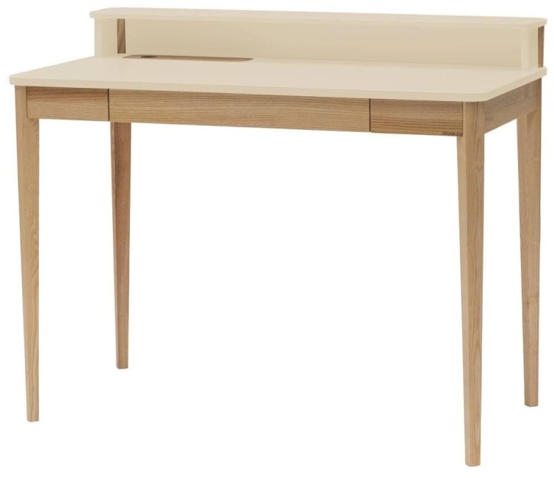 Biurko ASHME Jesionowe 110x56x75cm z szufladą Wapien