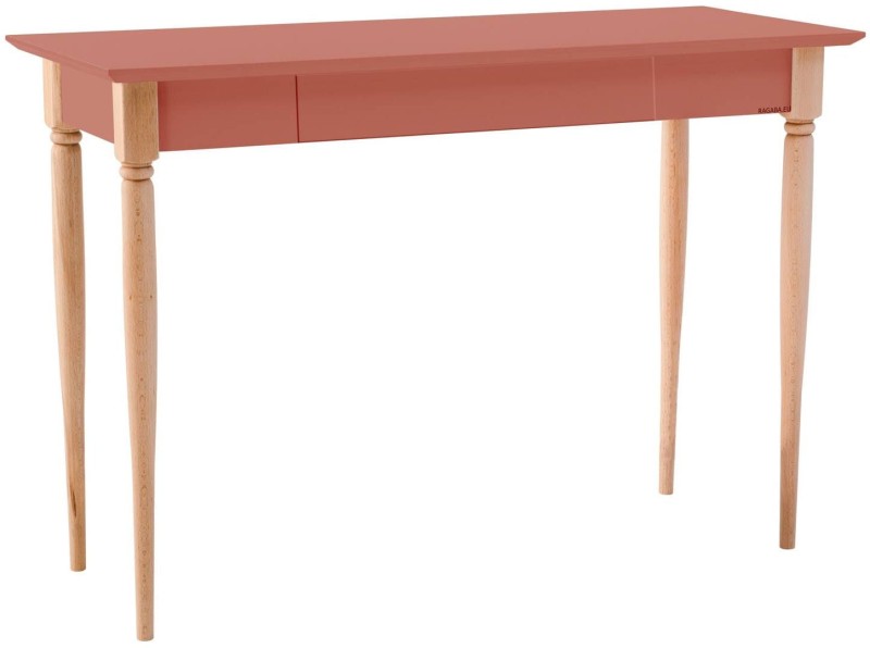 Biurko MAMO z Szufladą 105x40cm Ciemny Koralowy