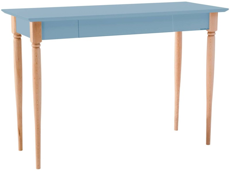 Biurko MAMO z Szufladą 105x40cm Delikatny Niebieski