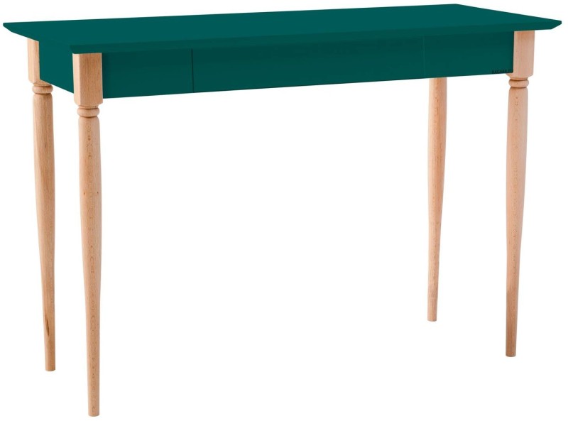 Biurko MAMO z Szufladą 105x40cm Zielony Butelkowy
