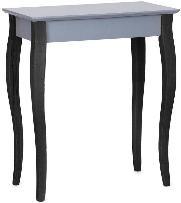 Konsola LILLO 65x35cm Czarne Nogi Ciemnoszara