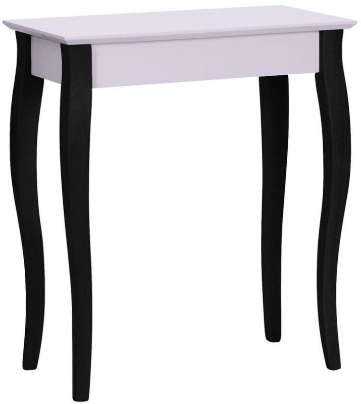 Konsola LILLO 65x35cm Czarne Nogi Różowa
