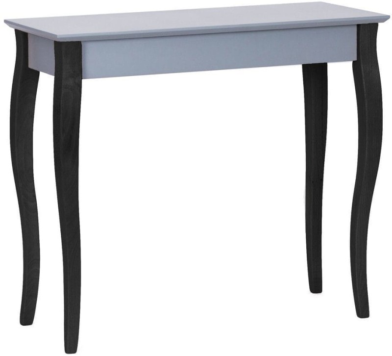 Konsola LILLO 85x35cm Czarne Nogi Ciemnoszara