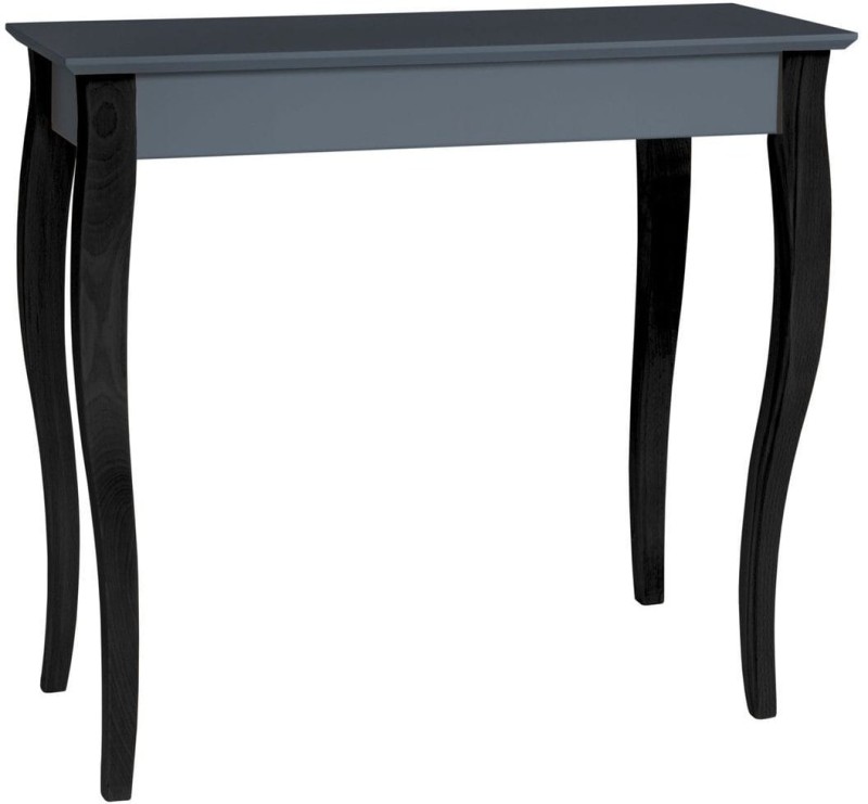 Konsola LILLO 85x35cm Czarne Nogi Grafitowa