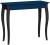 Konsola LILLO 85x35cm Czarne Nogi Petrol Blue